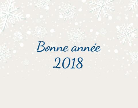 Bonne annnée 2018 !